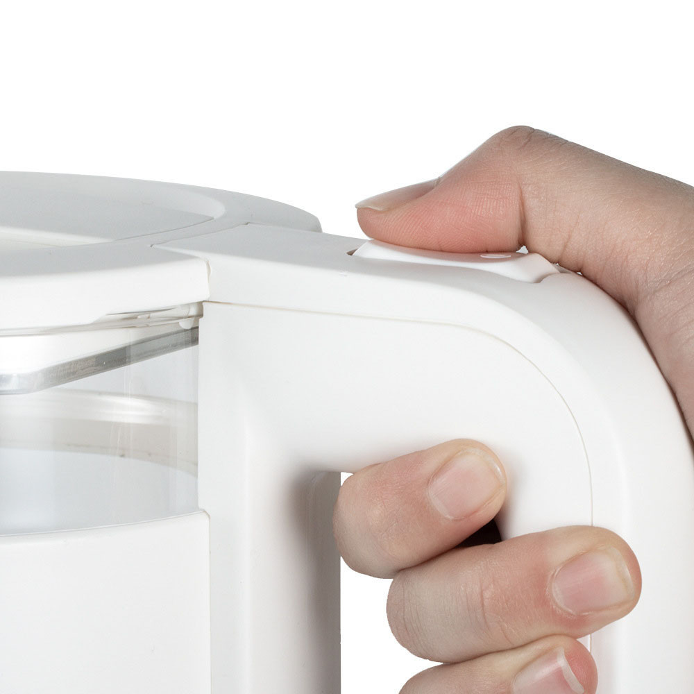 Электрический чайник 2л, 2200Вт + база, СВ 9212, Белый / Электрочайник прозрачный / Дисковый электрочайник Киев - изображение 7