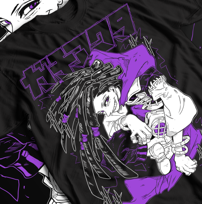 Футболка з аніме принтом Гакхіакута Томе Джапанесе Танкобон оверсайз (S/M/L) Чорний AnimeJ0588 Дніпро - фото 1