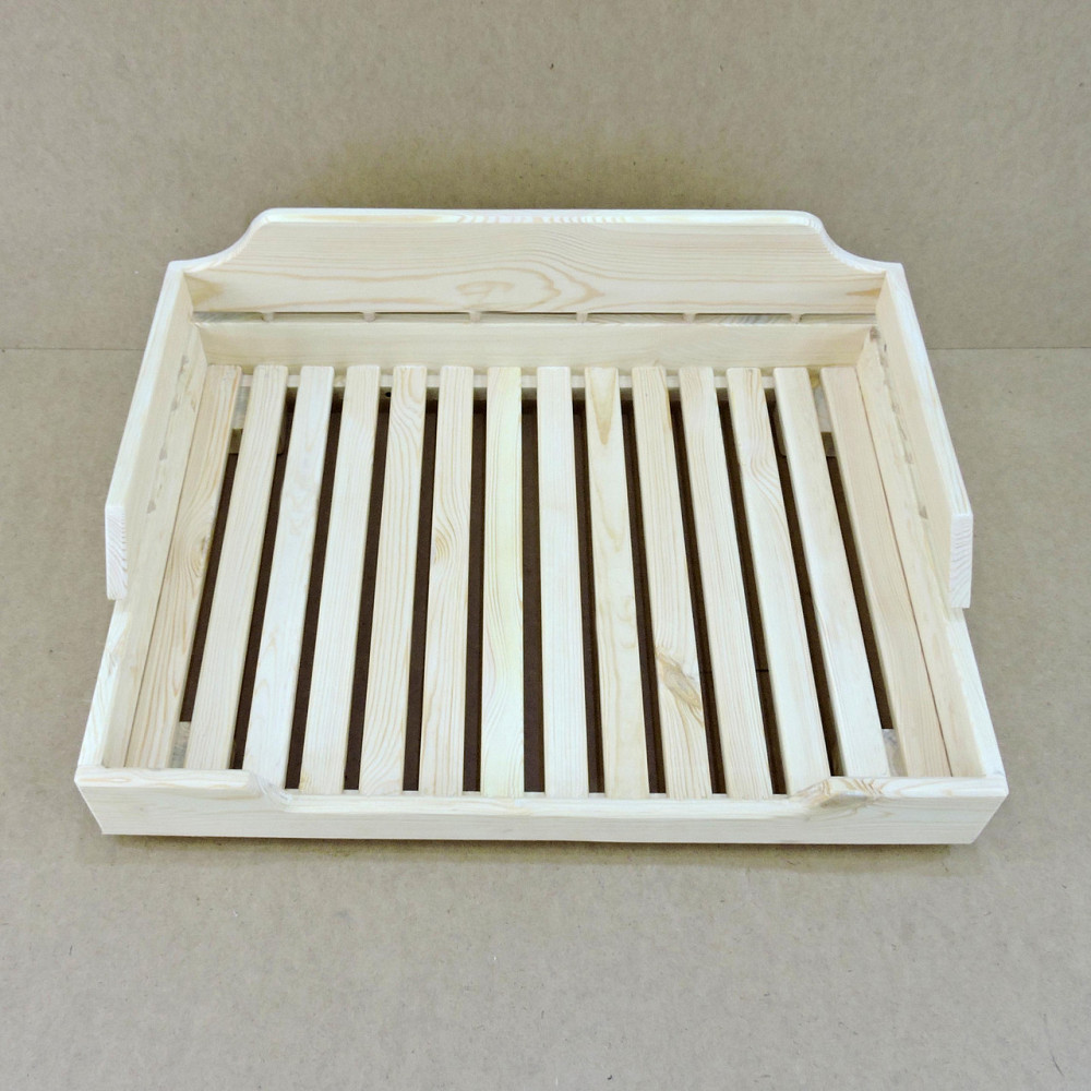 Лежак деревянный для собаки 