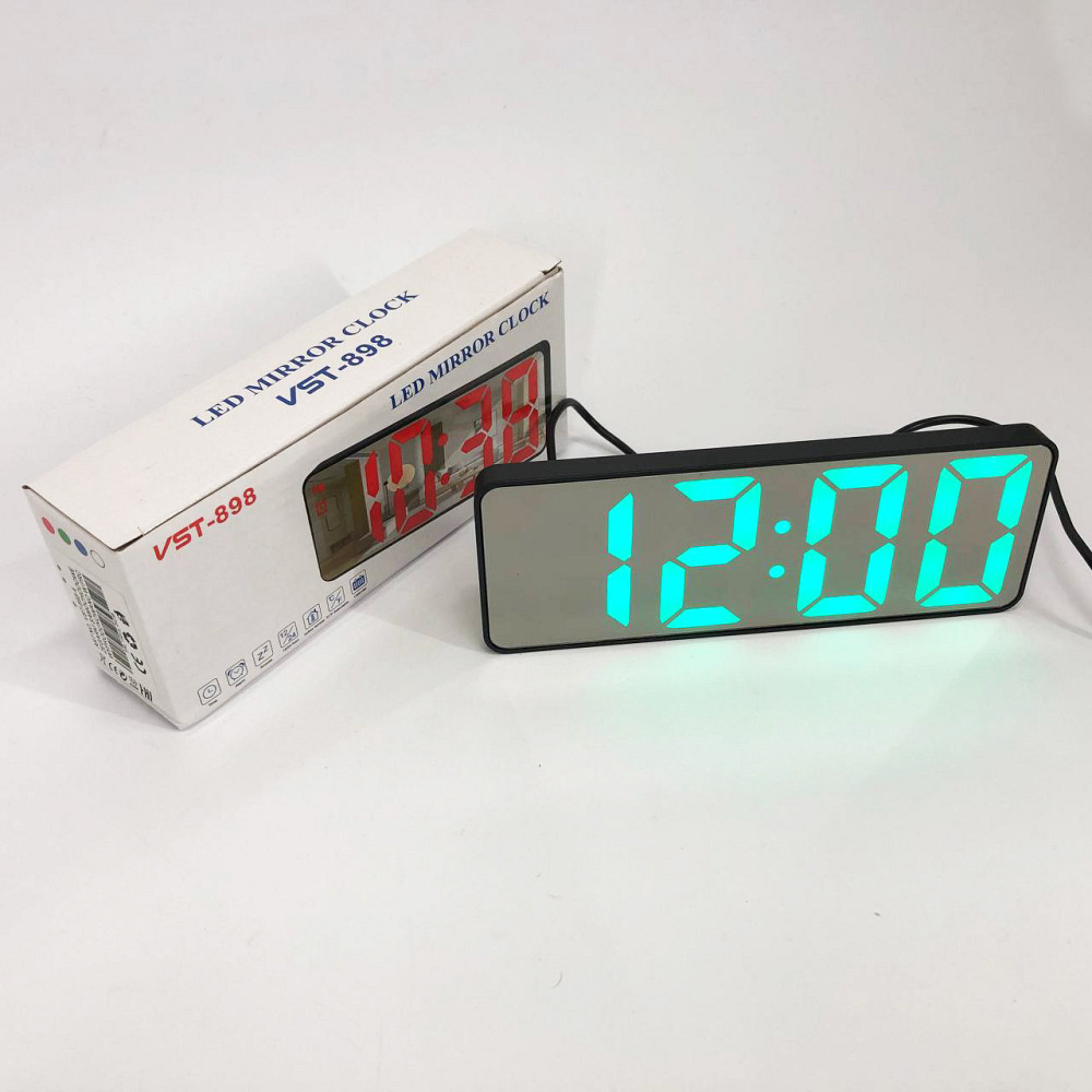 Красивий настільний годинник, Годинник настільний цифровий електронний led Світлодіодне табло OC-87 Львів - фото 5