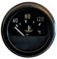 Покажчик температури електричний ГАЗ, УАЗ, ПАЗ 12 В. Посадковий діаметр 60 мм. 0-120°С Мукачево
