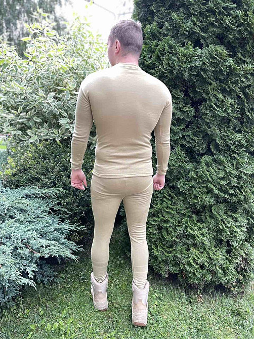 Чоловіча тактична термобілизна (комплект) 2 рівень Койот S Вінниця - фото 9