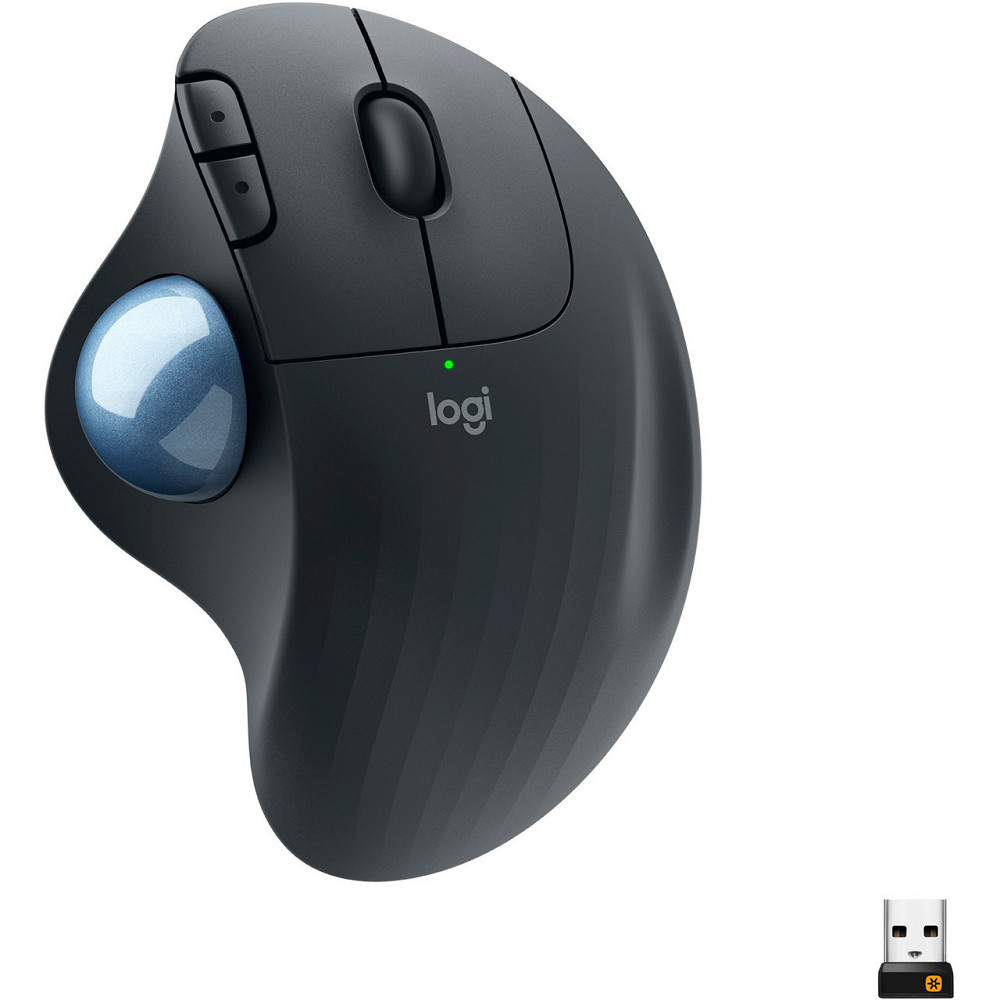 Миша бездротова Logitech Ergo M575 Mouse Graphite (910-006221) Сірий Харків - фото 1