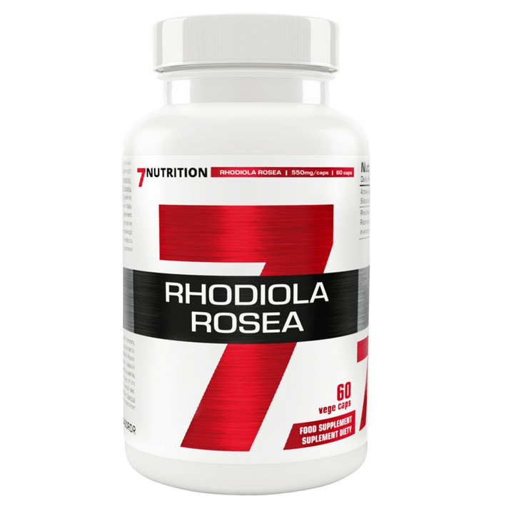 Экстракт родиолы розовой 7 Nutrition Rhodiola Rosea Extract 500 мг 60 капсул Луцк - изображение 1