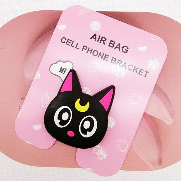 Попсокет PopSocket 3D ZucZug держатель для телефона (Серия коты, Кот с луной) Николаев - изображение 1