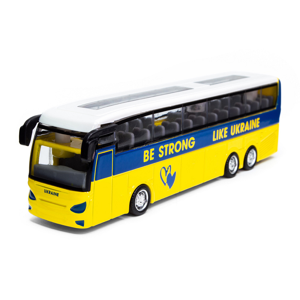 Модель – Автобус Екскурсійний Україна (в пласт. боксі) Дніпро - фото 1
