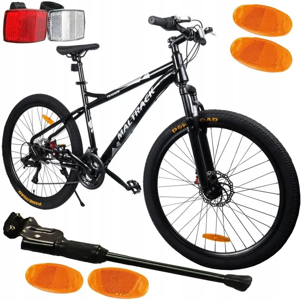 Велосипед Maltrack Trakker Steel Mtb Black Light Gray 26 2024 Київ - фото 1