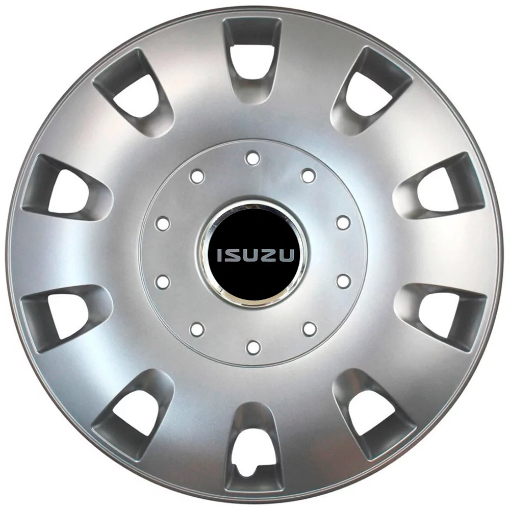 Автомобильные модельные колпаки R16 Isuzu 401 4шт, SJS, серебристые Киев - изображение 1