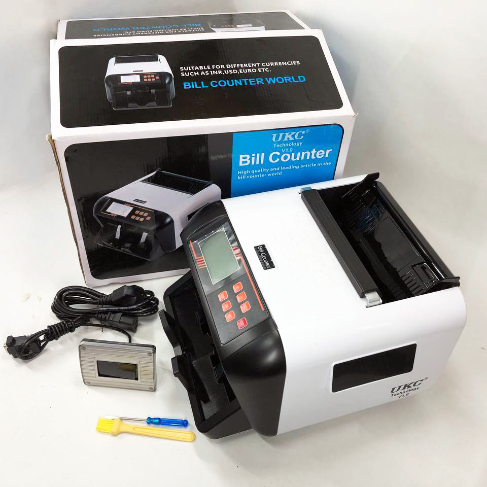 Машинка для рахунку грошей з розпізнаванням валюти, Машинки для грошей, Лічильник купюр з РК-дисплеєм PH-19 Львів - фото 7