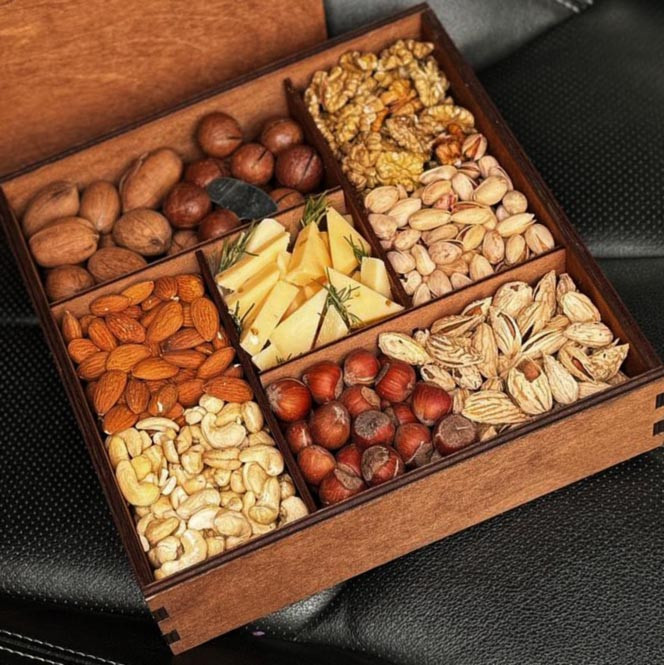 Менажница деревянная 