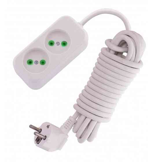 Подовжувач LETITIA без заземлення 2 входи 2 метри Lezard Харків