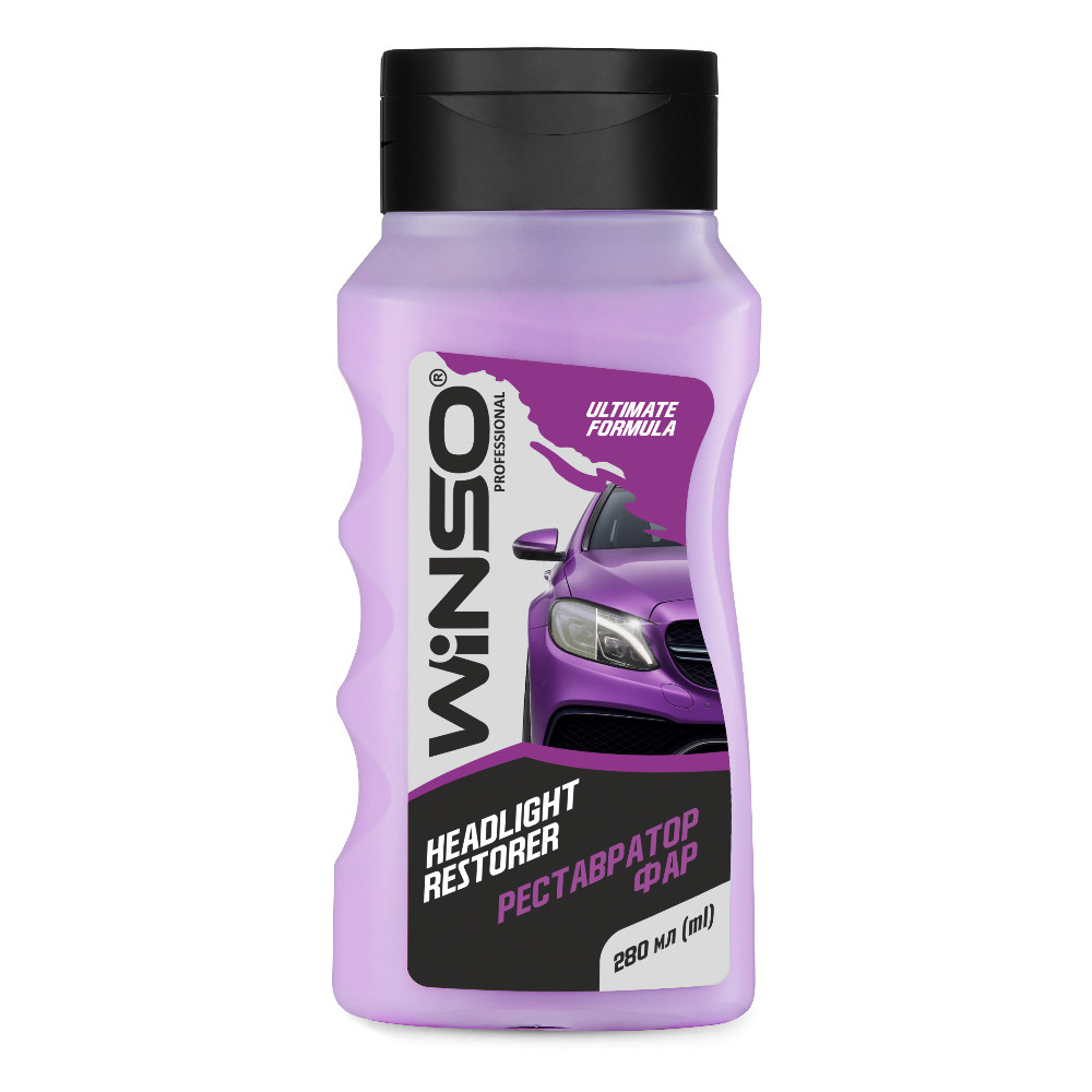 Полироль реставратор фар Winso Headlight Restorer 280мл Львов - изображение 1