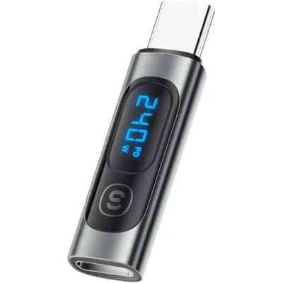 Переходник USB-C F to USB-C M digital display Essager (EZJTT-TX0G-P) Вінниця