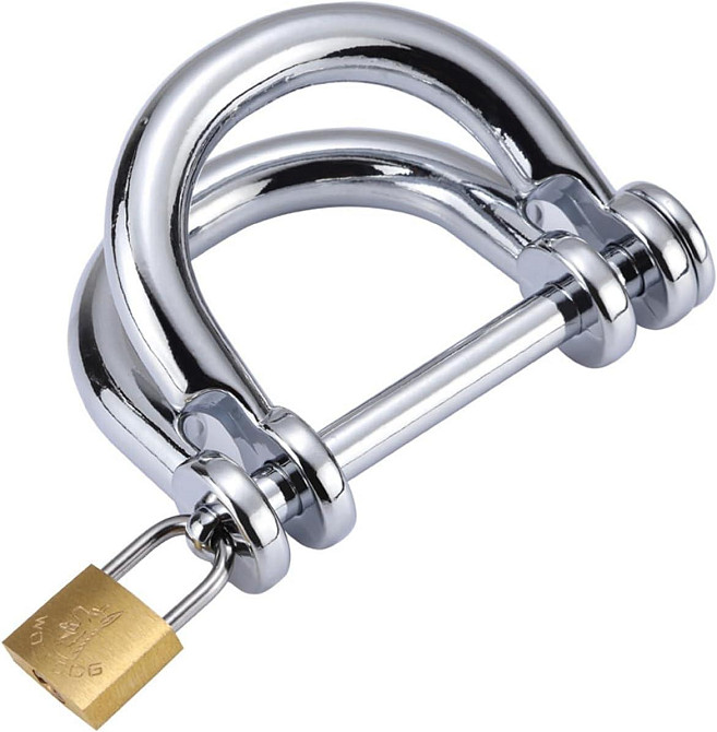 Металеві еротичні наручники з замком Tplkxurib Луцк - изображение 2