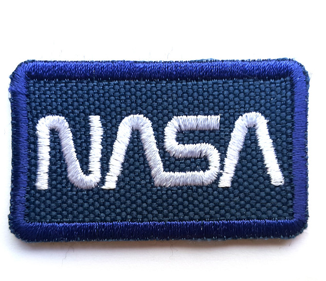 Пришивной патч Ведомство NASA, Молодежная нашивка для одежды и сумок, Оригинальная вышитая аппликаци Запоріжжя - фото 1