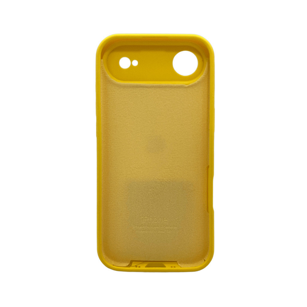Чохол для смартфона Silicone Full Case AA Camera Protect for Apple iPhone 17 Air 56,Sunny Yellow Київ - фото 3