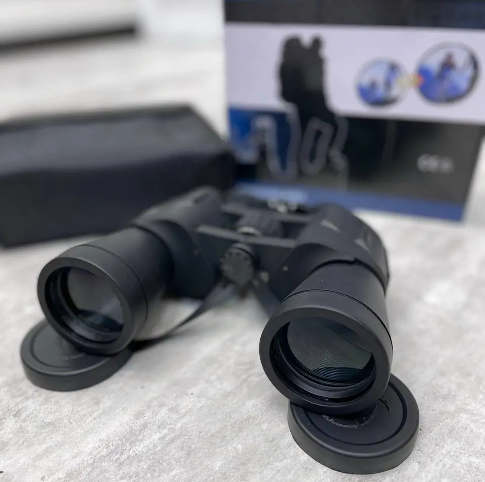 Тактичний бінокль Comet ML-847 7х50 зелена полиця (Black) Вінниця - фото 6