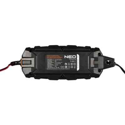 Зарядное устройство для автомобильного аккумулятора Neo Tools 4A/70Вт, 3-120Ah, для кислотних/AGM/GEL (11-891) Винница