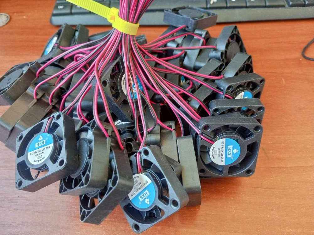 Кулер корпусной Merlion 4010 40x40x10mm, 2pin, 12V/0.06A Полтава - фото 1