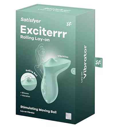 Кліторальний стимулятор - Satisfyer Exciterrr Mint Sex Aura Київ
