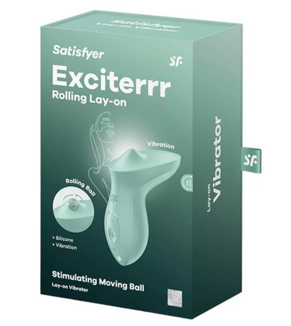 Клиторальный стимулятор - Satisfyer Exciterrr Mint Sex Aura Киев - изображение 1