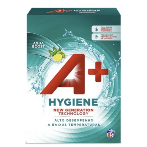 Порошок для стирки A+ Hygiene Универсальный с ароматом лимона, 5.1 кг (85 стирок) Львов