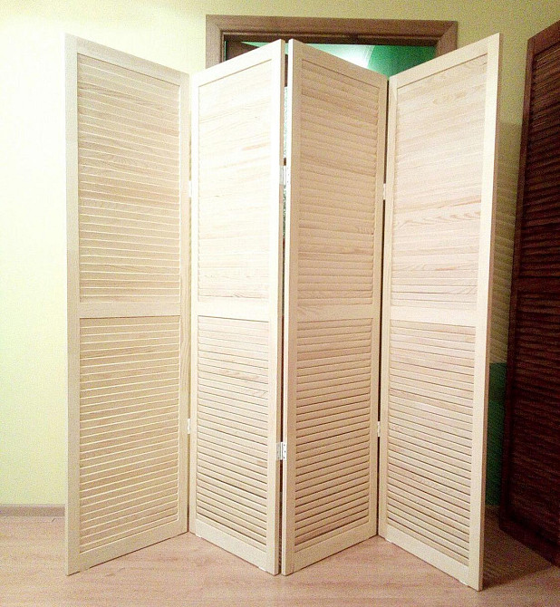 Деревянная ширма 