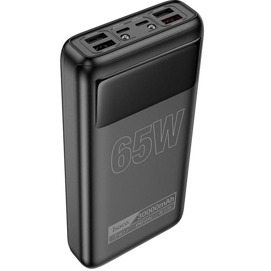 Універсальна мобільна батарея Hoco DB81 Apollo 65 W 30000 mAh Black (6942007637749) ( 18374 ) Харків - фото 4