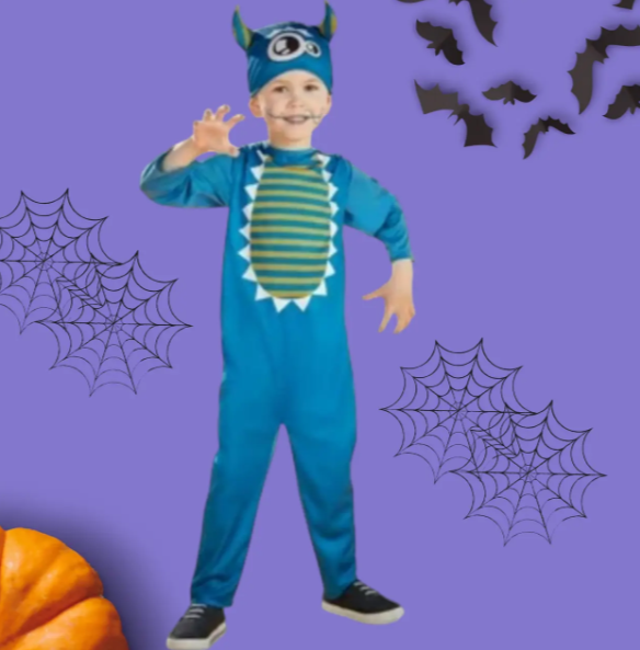 Костюм на Хеловін для хлопчика Монстр синій Київ - фото 1