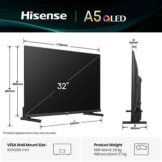 LED-телевізор Hisense 32A5Q (7134239) Київ