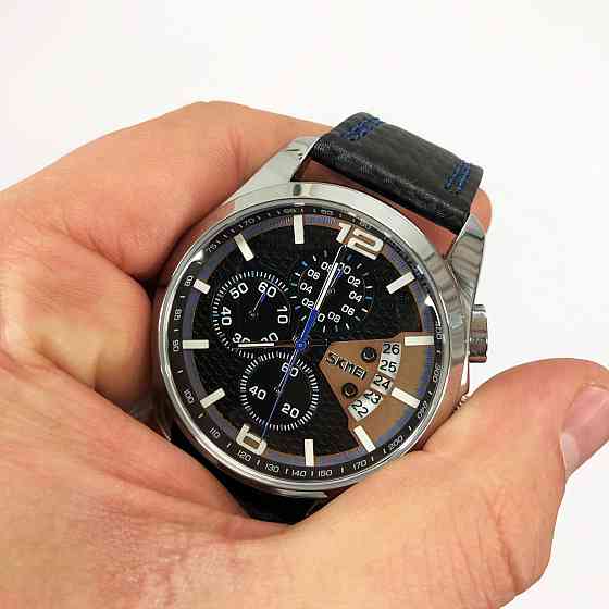 Наручний чоловічий годинник SKMEI 9106BU, Годинник кварцовий чоловічий Кварцові BG-44 Львів