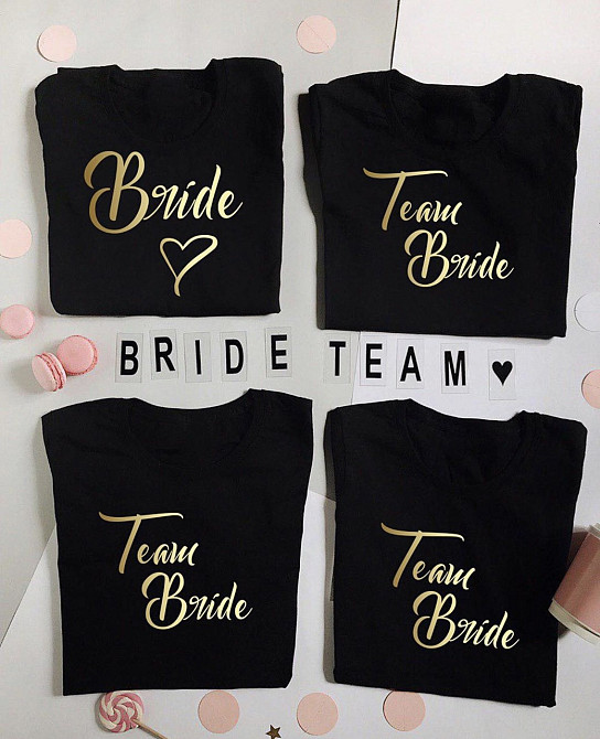 Футболки для девичников - Bride\Team Bride Черновцы - изображение 1