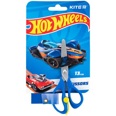 Ножиці Kite дитячі з пружиною Hot Wheels 13 см (HW24-129) Вінниця - фото 1