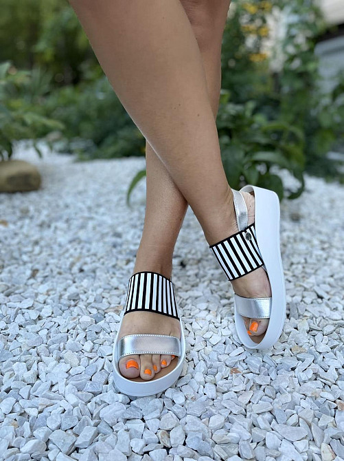 Kentro Босоніжки жіночі KENTO 3215 білі (літо, шкіра натуральна) (929) лише 38р. Коломия - фото 5