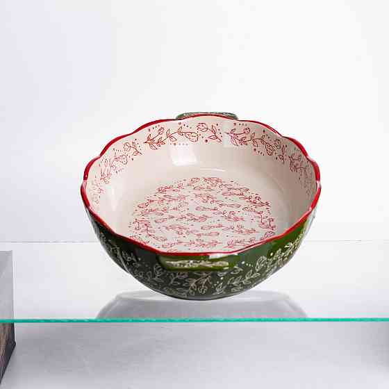 Yiwu Форма для запікання та сервірування Vintage Овальна з ручками HM04-14 Коломия