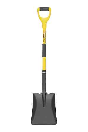 Лопата совкова MASTERTOOL 240х300х1100 мм порошкове фарбування з фібергласовою ручкою та держаком 14-6278 Коломыя