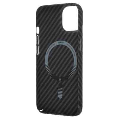 Чехол для мобильного телефона Armorstandart LikeCarbon MagCase Apple iPhone 14 Black (ARM66363) Винница