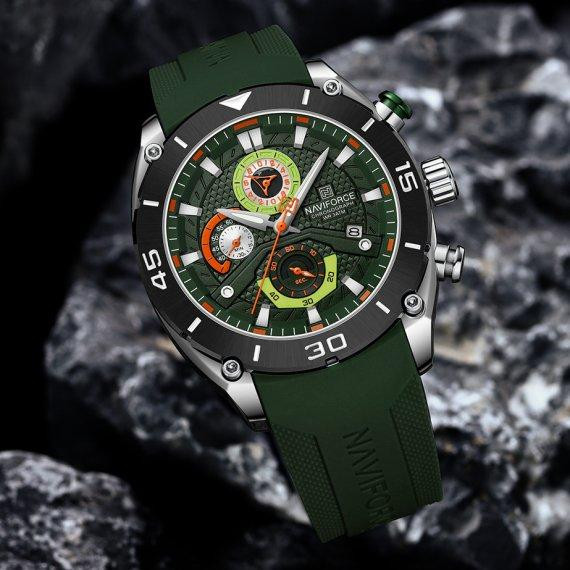 Годинник чоловічий наручний Naviforce Faster Зелений Вінниця - фото 5