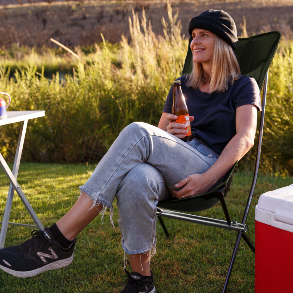 Стілець складаний Naturehike YL06 NH18Y060-Z, зелений Київ - фото 11