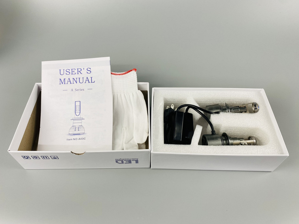 Лампа світлодіодна комплект 2 шт. 12 V 90 W set (реальних ватів) LED + лінза + цоколь H7 Мукачево - фото 9