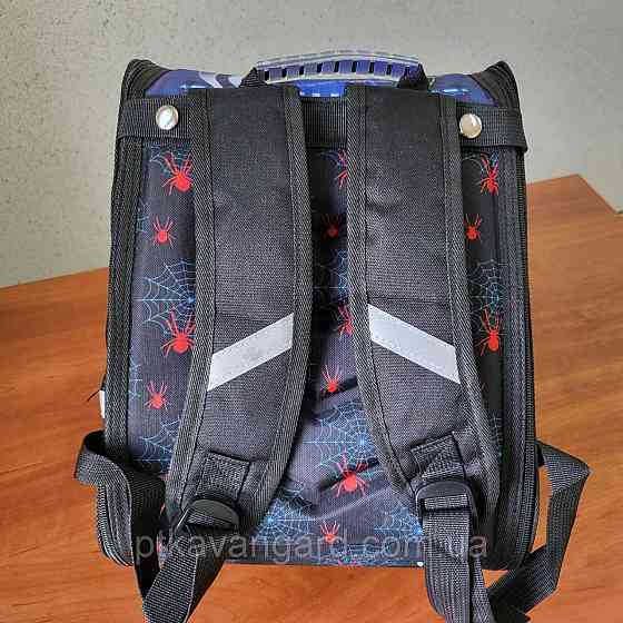 Школьный портфель каркасный 1 класс, 3D принт Человек паук, ортопедическая спинка 72956 Хмельницкий