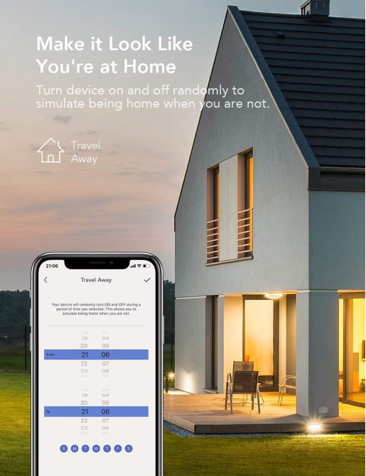 Умная Wi-Fi розетка Nooie Smart Plug 2 шт., контроль энергии, Alexa/Google Home, таймер, 2.4 ГГц, 250 В Киев - изображение 10