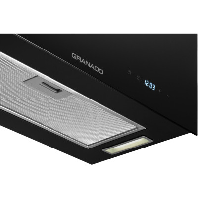 Витяжка кухонна GRANADO Bilbao 1614-1200 black glass (GCH516411) Вінниця - фото 4