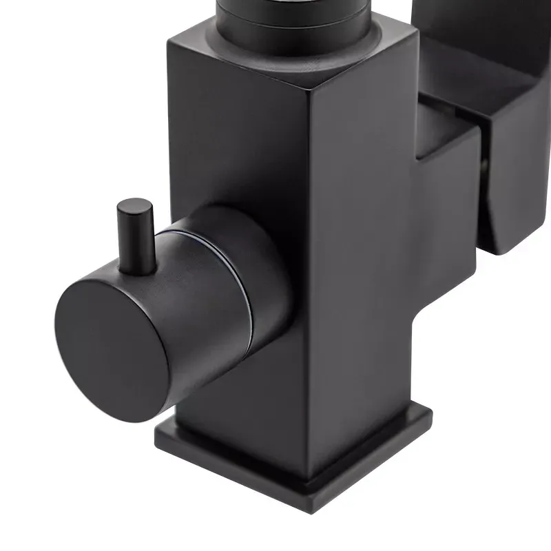 Смеситель для кухни с подключением к фильтру WEZER PRO4C-02-BLACK черный Киев - изображение 2