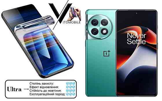 Поліуретанова плівка Ultra для OnePlus Ace 2, Ace 2 Pro – мінімальна товщина, максимальний захист! Київ