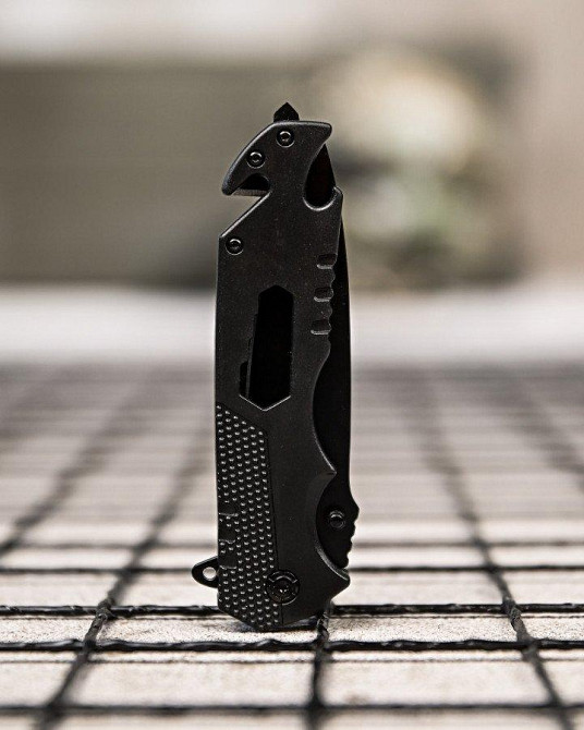 Ніж викидний total black РП7333 Одеса - фото 5