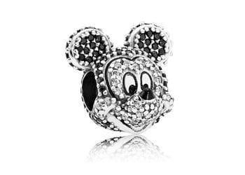 Срібна намистина Disney Пандора  "ПОРТРЕТ МІККІ" 791795NCK MasterSem Київ - фото 1