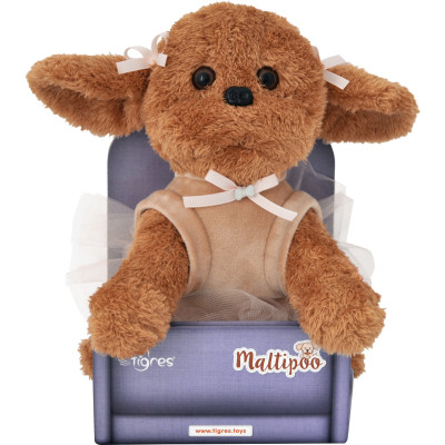 Мягкая игрушка Tigres Собачка Мальтипу Кейзи (СО-0118) Винница - изображение 1