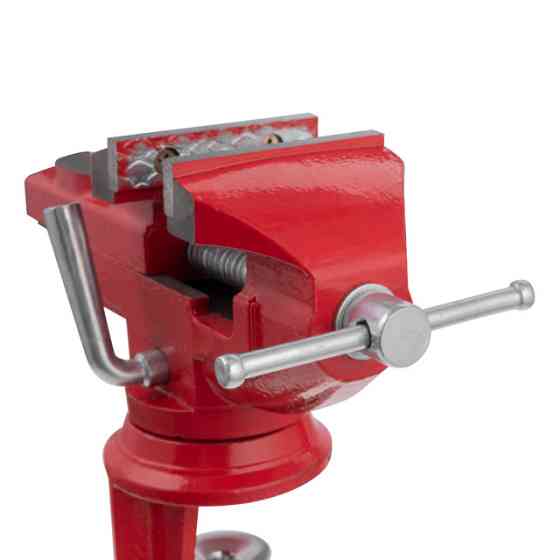 Тиски слесарные поворотные, 60 мм INTERTOOL HT-0054 Киев