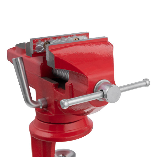 Тиски слесарные поворотные, 60 мм INTERTOOL HT-0054 Киев - изображение 4